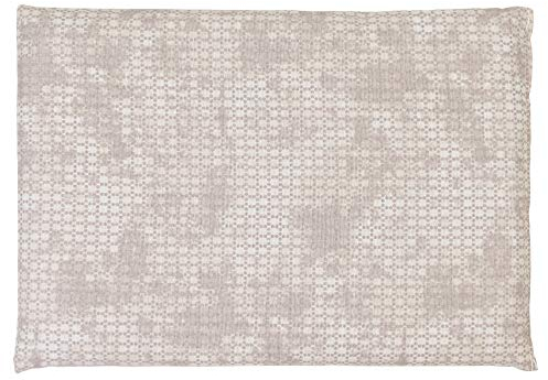 GIRAFFENLAND Traubenkernkissen 30 x 20 cm, shabby-chic grau-beige. Als Wärmekissen & Kältekissen. Körnerkissen für Mikrowelle und Backofen - 30x20cm
