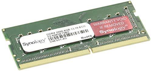 Synology RAM DDR4 ECC SO-DIMM 4GB (D4ES01-4G)