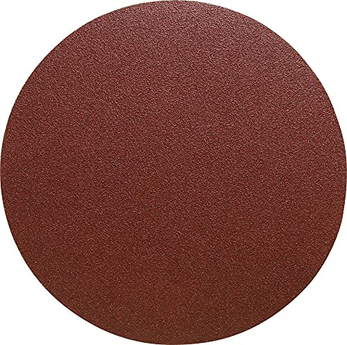 Abtec Aluminium Oxide P80 PSA 250mm (10) Self-Adhesive Sanding Discs, Pack of 5, Compatible with Angle Grinder