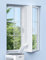 Kit Ventana Aire Acondicionado Portatil, Adaptador Ventana aire Acondicionado, Protector de Intercambio de aire de 400cm, Adecuada para Ventanas Abatibles, Claraboyas, sin Taladrar, Color Blanco