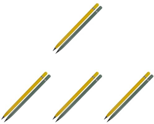 STOBOK 8 Stk Bleistift lustige Stifte Kindergeschenk löschbarer Signierstift Tinte Radierstift schwarze Tinte Kindertinte Zeichenstift Tintenloser Stift Nicht alt Schreibstift Metall