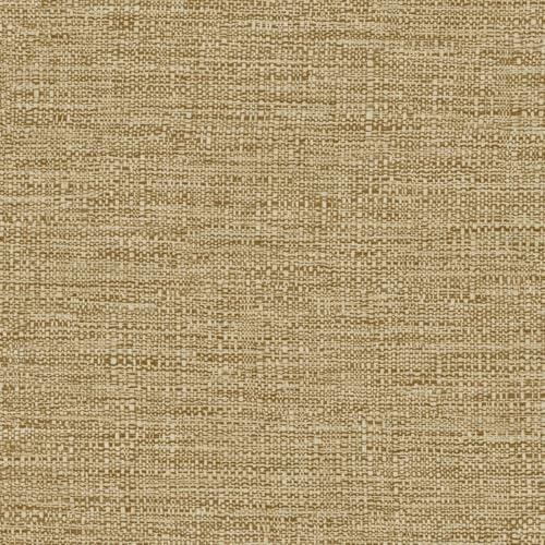 Grandeco Telma Slubbed Fabric Hessian Textured Luxury Wallpaper, Golden Straw