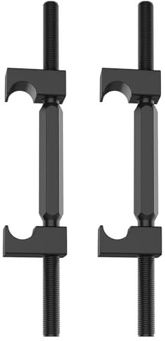 Attrezzo compressore a molla, molla a bobina, ammortizzatore, design manuale, acciaio ad alte prestazioni, rimozione sicura del puntone, morsetto regolabile, finitura durevole per moto, auto