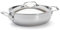 de Buyer - Servierpfanne AFFINITY aus mehrlagigem Edelstahl - mit Deckel - 28 cm - 3754.28, Silber