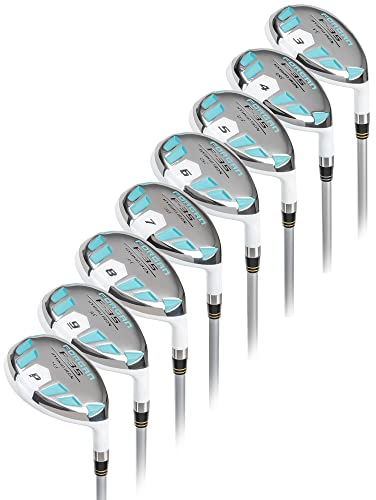 Forgan of St Andrews F35 Full Hybrid Iron Set 3-PW, Ladies Right Hand, Graphite