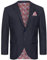 Indumentum Herren Sakko Blazer Sportlich Jacke Jackett Slim Fit Herrensakko Übergangsjacke Herrenblazer Anzugjacke Paisleymuster IJS-103 Dunkelblau 2XL