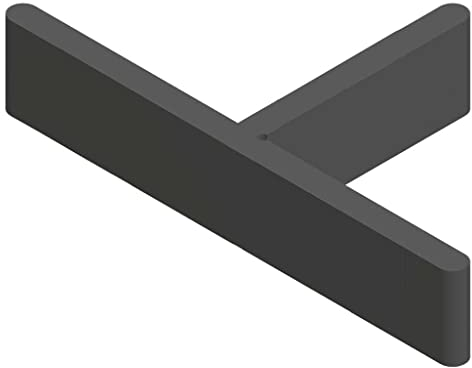 100 Stück GalaPower 3 mm Fugen-T-Stücke für Terrassenpflaster (Steghöhe 20 mm)