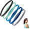 RY-EARL 5 Stück elastisches Sportstirnband, geeignet für Frauen, Männer, Jungen, Mädchen und Kinder, geeignet für Sport, Fußball, Tennis, Joggen, Yoga, Radfahren, Fitness und andere Aktivitäten