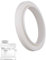 1x Dichtung O-Ring für Siebträger Kaffeemaschine kompatibel mit Sage Gastroback & Breville Brühgruppe Brühkopfdichtung (weiß) ø 65 x 49 x 6,8mm (mit lippe 10mm)