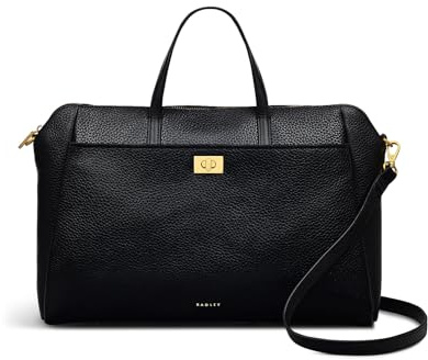 Brook Avenue Mittelgroße Tasche mit Reißverschluss oben, Schwarz , Medium