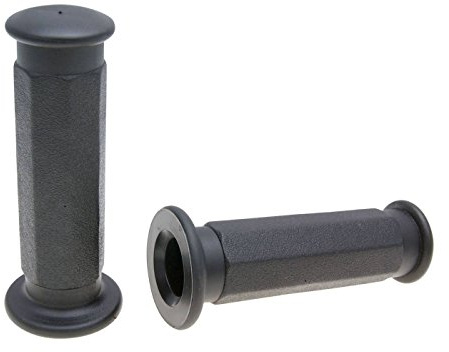 DOMINO Coppia manopole ciao-si nere (Manopole Moto) / Couple hands grip ciao-si black (Knobs Motorcycle)