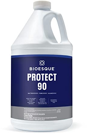 Bioesque Protect 90, Heavy Duty Bacteriostatic, Fungistatic, Algaestatic Formula, Effective Against Mold, Mildew, Algae, & Odor Causing Bacteria, 1 Gallon (Pack of 1)