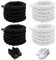LEIBOCHAO 2 Pares Cordones Zapatillas Gruesos para Air Force 1-150 cm x 10 mm - Cordones Cuerda Chunky Retorcidos Algodon Anchos Redondos para Cordones de Bricolaje