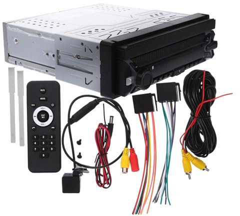 Gadpiparty Portable Car Stereo Receiver Hd Touch Screen Car Radio Display Fm Screen Player