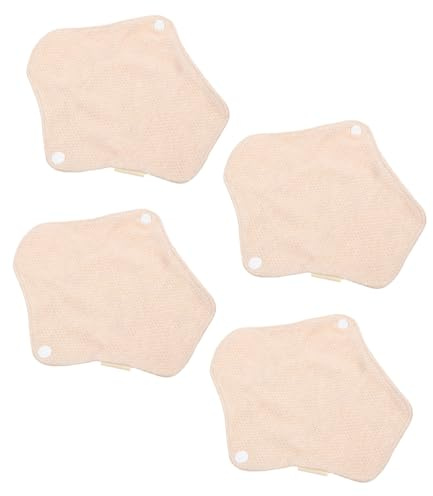 VICASKY 4pezzi Assorbenti Lavabili per Allattamento da Donna Assorbenti Igienici Riutilizzabili per Periodo Mestruale Leggeri e Confortevoli
