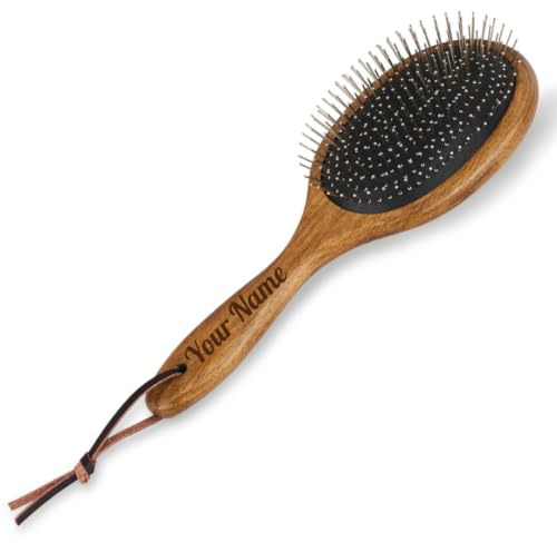Equimour Brosse à crinière personnalisée - peigne gravé