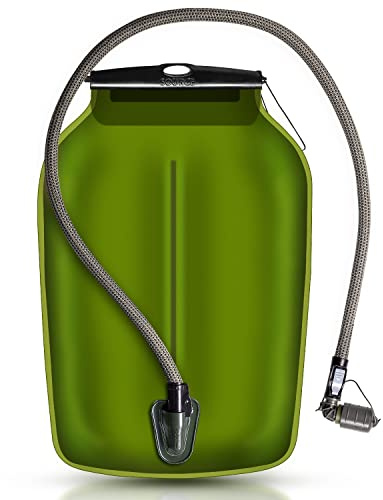 Source Hydration Bladder WLPS Low Profile - 3 Liter (100oz) Water Bladder with High Flow Storm Valve - Featuring All Hydration Technology Advantages