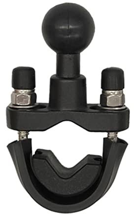 Alamor Guidon de Moto 1inch Base de Montage à Billes pour Garmin Zumo 450 550 série GPS Cradle