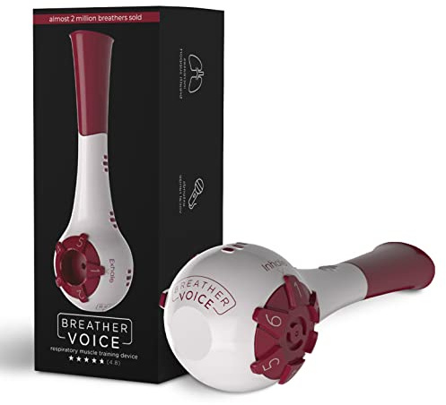 The Breather Voice | Respiratory Breath & Lung Trainer | Strengthen Your Breath Control & Elevate Your Singing Performance