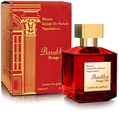 Fragrance World Barakkat Rouge 540 by Maison Alhambra for Women - 3.4 oz Extrait De Parfum Spray