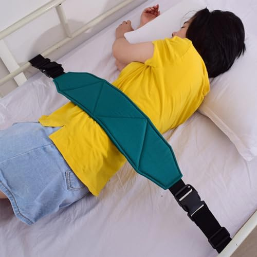 Cinturón de seguridad con rieles de asistencia para personas mayores, cinturón de seguridad con barandilla, cinturón de cama anticaída, correas de fijación de refuerzo para