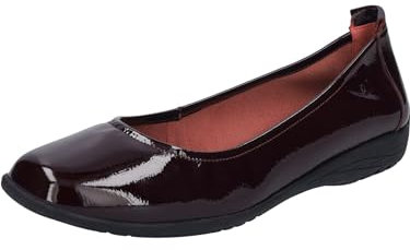 Josef Seibel Damen Klassische Ballerinas Fenja 01,Weite G (Normal),Ballet-Flats,Ausgehschuhe,Abendschuhe,Slip-ons,Pumps,Bordeaux,43 EU