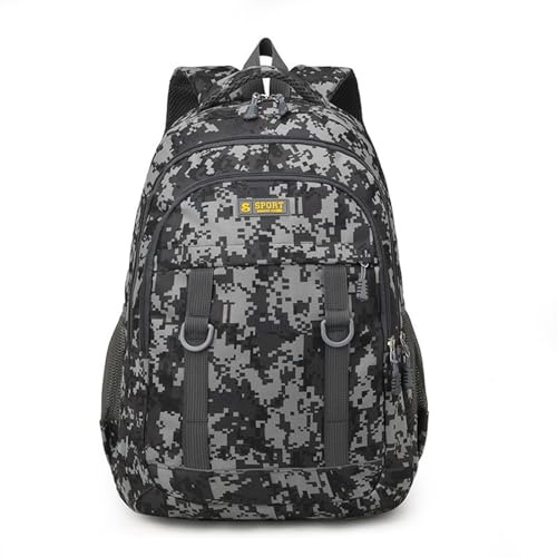 CINGHI LUSSO Militar 25L Táctica Mochila MOLLE Multiples Bolsillos de Hombro Militar Mochila Asalto Impermeable para Aire Libre Caza Correr Viaje Ciclismo Camping Senderismo
