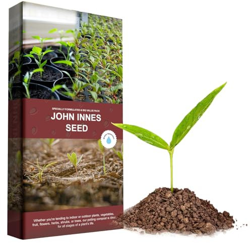 25L John Innes Seed Sowing, Soil Seedling Bag Nutrient Balanced Compost Mix For Seed Plants, Potting & Growing (1)