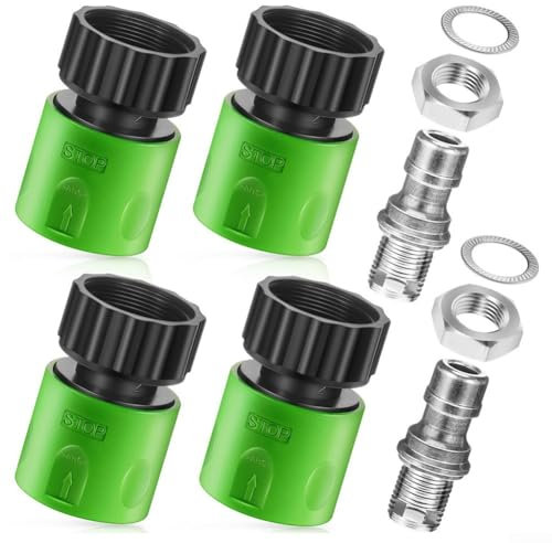 Jonikuper Kit de lavado de cubierta de cortacésped y cortacésped tractores cortacésped herramienta de lavado de cubierta kit de boquilla de lavado de cubierta