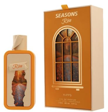 Riiffs Parfymer Seasons Rise - Blommig, fräsch, mjuk - Eau de Parfum Long-Lasting Fragrance for Women, 3,4 Ounce/100 ml