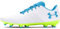 Under Armour Magnetico Select 3.0 Fußballschuh für Erwachsene, unisex, (102) Weiß/High-Vis-Gelb/Capri, 14 Women/12.5 Men
