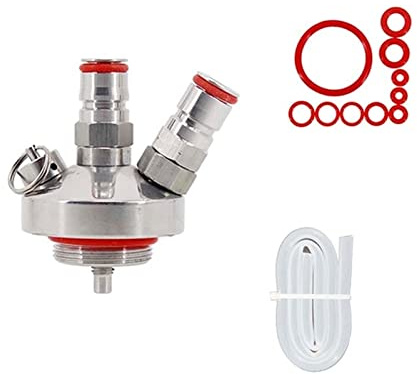 LCQSYE Spillatori per Birra 2/3.6/4 / 5L Mini Keg Tappo a Vite in Acciaio Inossidabile a Parete Singola Ricaricabile Portatile Accessori per la Birra(Spear 2)