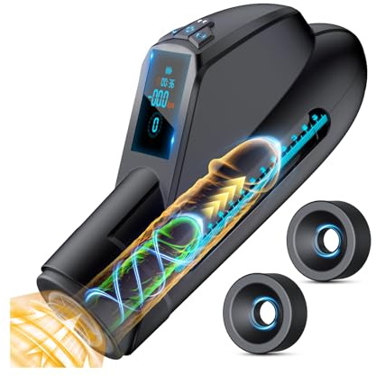 Electric Penis Pump Sex Toys - ACUMUM Pumps & Enlargers Submarine Vacuum Sex Toy for Men, Penis Extender Pumps for ED with 9 Suction Modes, Adult Toys for Men Dick Pump, Automatic Pocket Pussy Pump