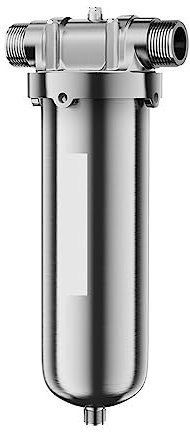 ZKLGS Impianto ad osmosi inversa, Wholehouse Pre-Filtro for l'acqua, SUS304 Shell Che filtra la ruggine dei sedimenti Protegge l'acqua Domestica 8000L/H Abbastanza for la caffetteria