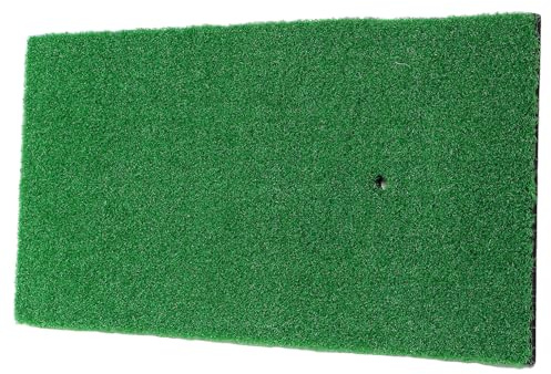SOPOTUTU Tapis de Golf D'entraînement Petit 30x60 Cm en Gazon Synthétique Vert Sbr Ultra Souple Portable pour Swing Intérieur Extérieur Pratique