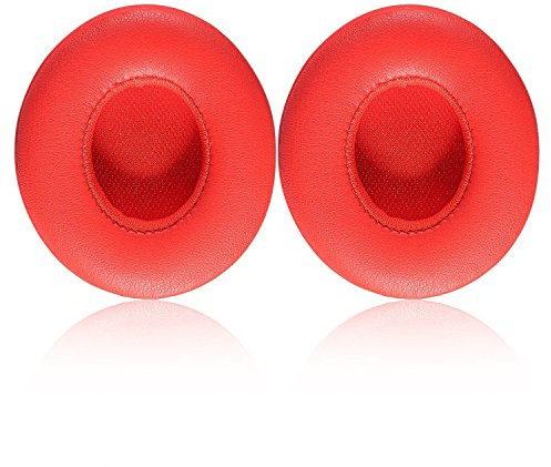 Namvo Ersatz-Ohrpolster für Beats Solo 2.0/3.0 Wireless On Ear Kopfh?rer - Rot