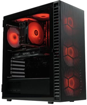 OVERCLOCKERS UK OcUK Gaming Mach 3.1 Pre-Built Gaming PC, AMD Ryzen 7 5700X3D, NVIDIA GeForce RTX 5070, 32GB RAM, 1TB NVMe SSD