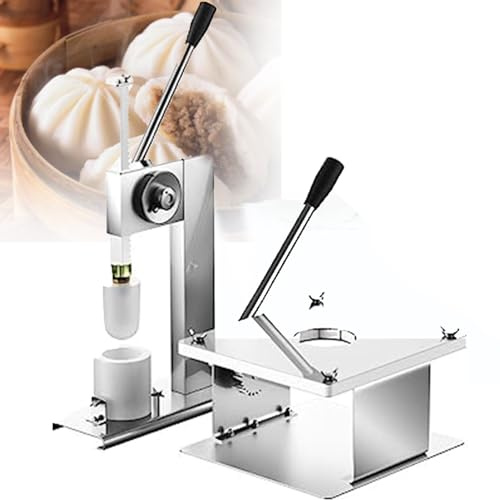 Baozi Maker, macchina semiautomatica per chignon, stampo in acciaio per cucinare deliziosi Baozi, 400-500 panini/h, grande