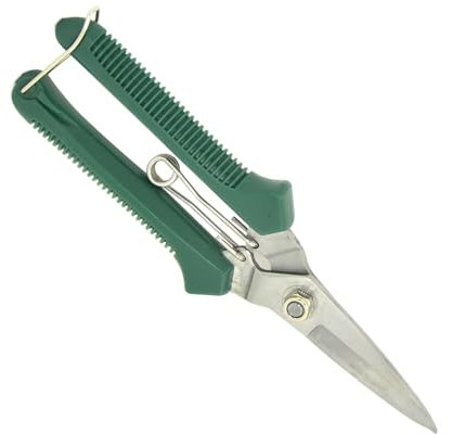 Tijeras de Poda para Jardinería, Recortadoras de Plantas de Interior Resistentes, Podadoras de Jardín Ergonómicas Antioxido, Tijeras de Precisión para Bonsáis y Setos