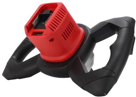 YWBL-WH Tarière à Glace électrique, Perceuse à Glace sans Fil avec 6 Réglages de Vitesse Réglables, Fonction Avant et Arrière pour le Perçage et le Mélange de Ciment