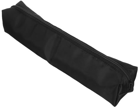 DIKACA Bolsa de Viaje Portátil para Herramientas de Calor Cabello, Organizador Resistente al Calor, Tamaño Pequeño, Color Negro, Estuche para Rizador y Plancha, Adecuado para Cuidado