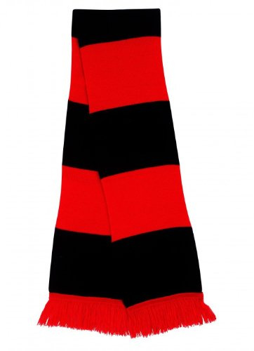 Result R146X Supporters Scarf - Red/Black, One Size