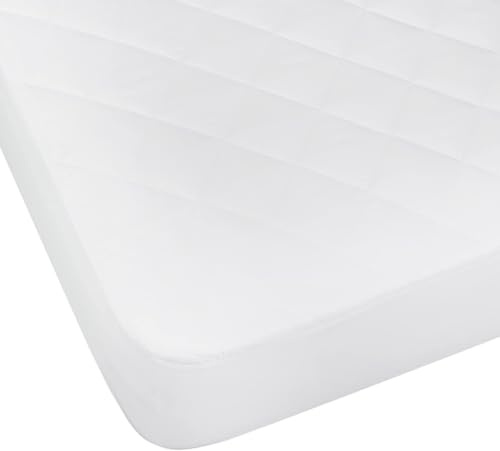PIKOLIN Coprimaterasso Matrimoniale 160 x 200 cm 32 cm di Altezza con Certificato Oeko-Tex e Trattamento Igienico - Protettore di Materasso Transpirante, Imbottito, Regolabile e Lavabile