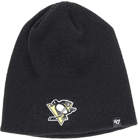 '47 Brand Knit Beanie - Winter Pittsburgh Penguins schwarz