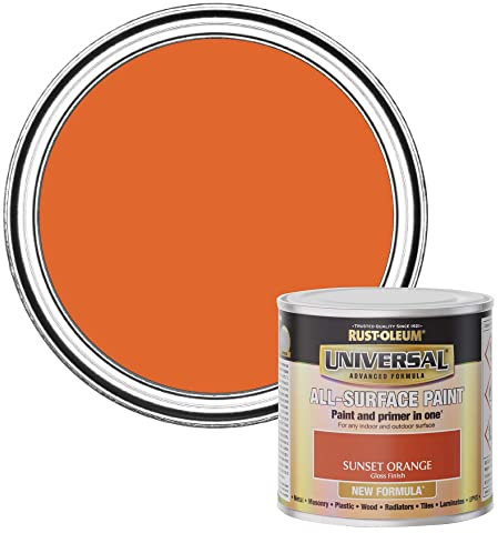 Rust-Oleum Universal Gloss Sunset Orange 250ml