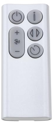 VGOL Fan Replacement Remote Control Bladeless Electric Fan Remote Control Compatible with Dyson BP01 Pure Cool Me Fan 78.1x32.3mm Silver Not Included Batteries