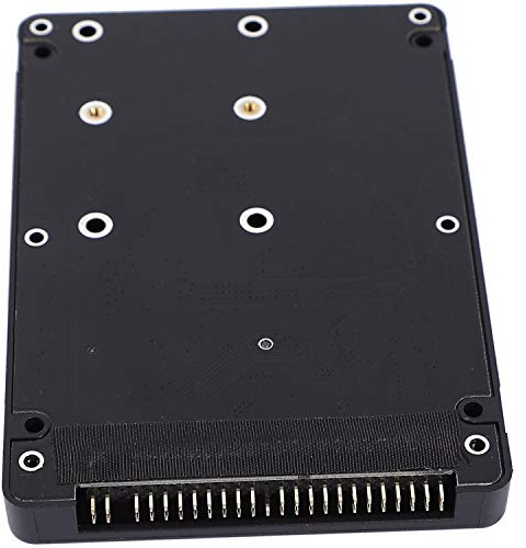 CAIONPLE 44PIN MSATA Till 2,5 Tum IDE HDD SSD MSATA Till PATA Adapter Konverterkort med Fodral