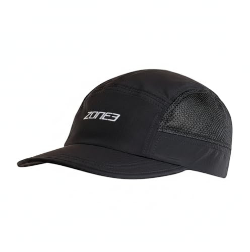 ZONE3 Casquette légère en maille à 5 panneaux - Chapeau de course ultra léger et respirant pour un confort et un refroidissement tout au long de la journée - Idéal pour l'entraînement, la course à