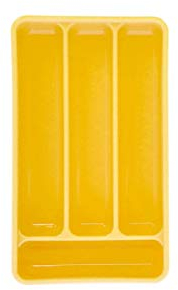 Portaposate 4 Posti, 31 x 18 cm, Colori assortiti, 1 pezzo