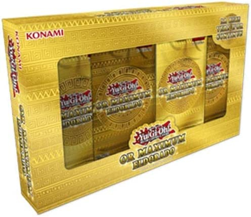 Yu Gi Oh Coffret Or Maximum El Dorado - Version française - Jeu de cartes à collectionner - 28 pièces